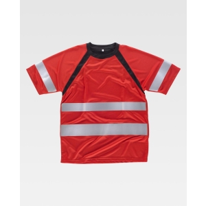 WorkTeam Camiseta C2940 Rojo/Negro