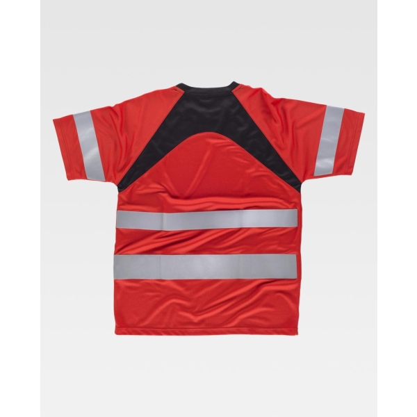 WorkTeam Camiseta C2940 Rojo/Negro - Image 2