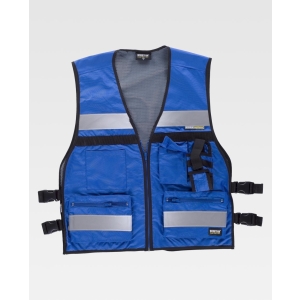 Workteam Chaleco C3601 Azul Rey