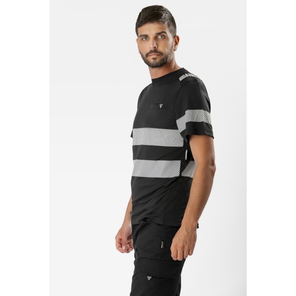 WorkTeam Camiseta C9243 Negro - Image 3