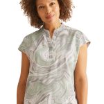 Healing Hands HH Purple Label Scrub Top HH901 MBEF