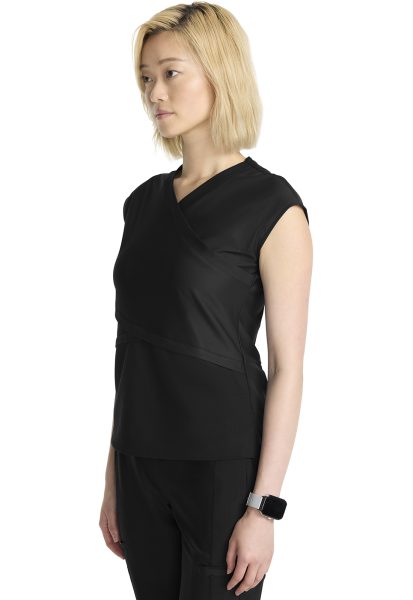 Cherokee Infinity Kinetic Scrub Top IN645 Negro - Image 3