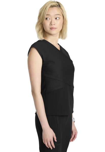 Cherokee Infinity Kinetic Scrub Top IN645 Negro - Image 4