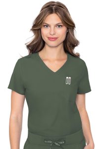Medcouture MC Insight Scrub Top MC2432 Oliva