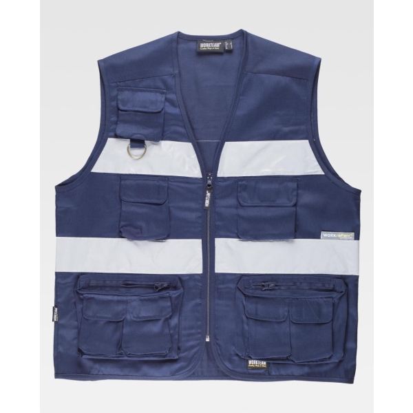 WorkTeam Chaleco S3107 Azul Marino