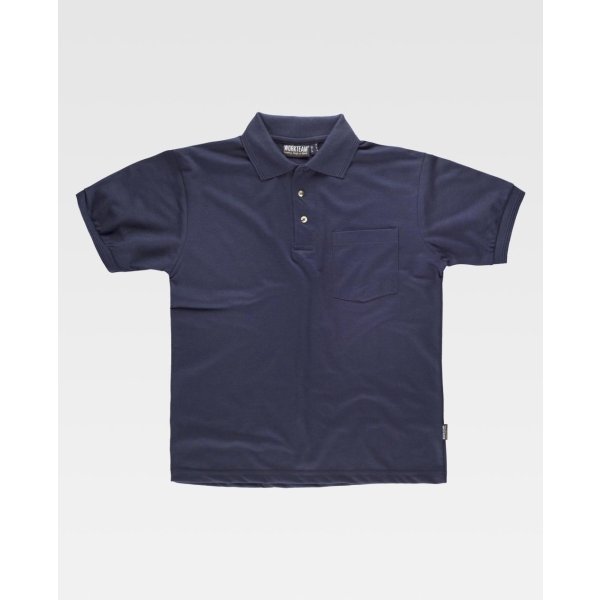 WorkTeam Camisa Polo S6502 Azul Marino