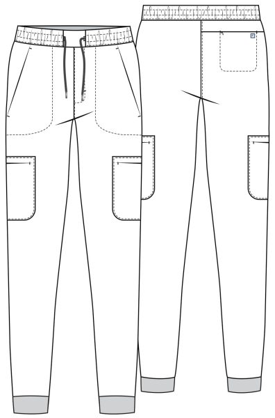 Cherokee Atmos Pantalón CK132A Vino - Image 5