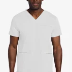Cherokee Atmos Scrub Top CK719A Blanco